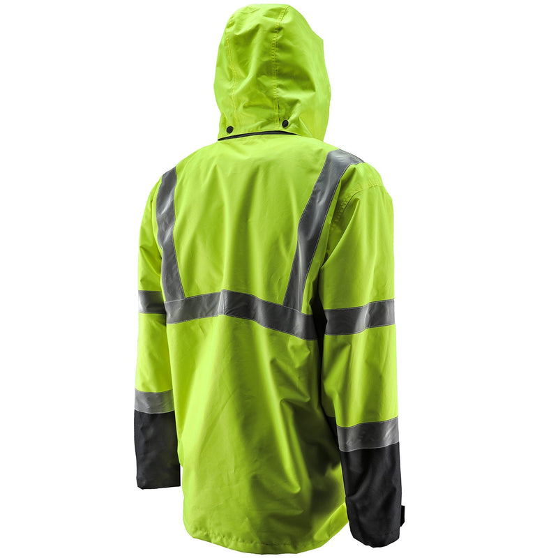 Hi-Viz Yellow Parka Jacket