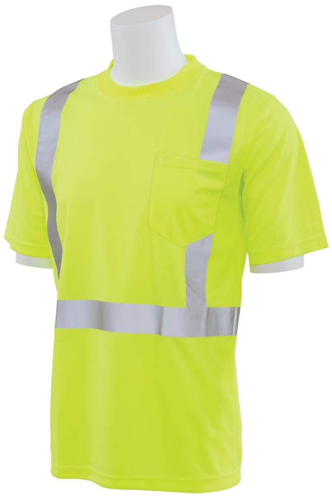 ERB 9006ST Class 2 Hi Vis Tall Short Sleeve T-Shirt