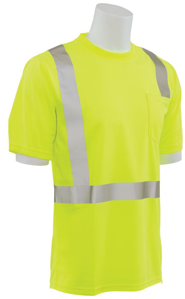 ERB 9006ST Class 2 Hi Vis Tall Short Sleeve T-Shirt