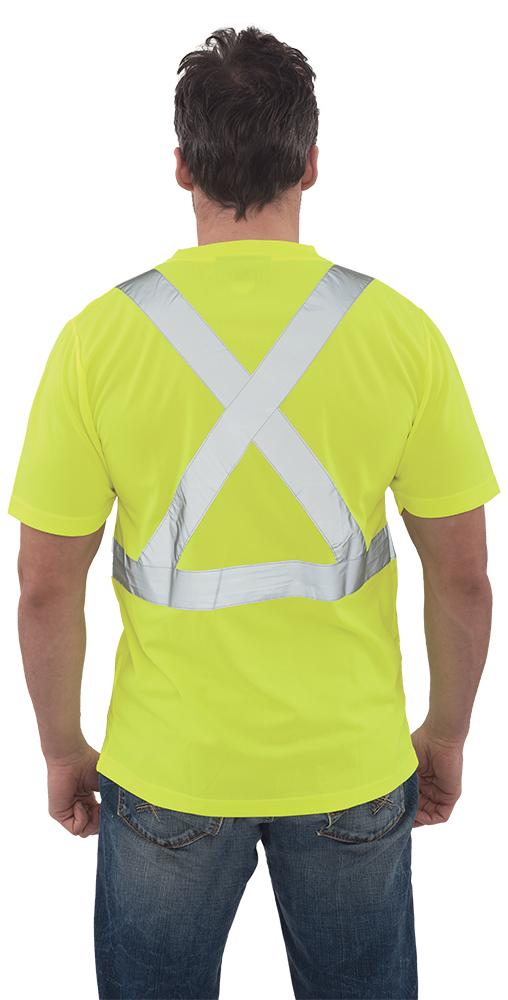 ERB 9006SX Class 2 Hi Vis T-Shirt with X Back