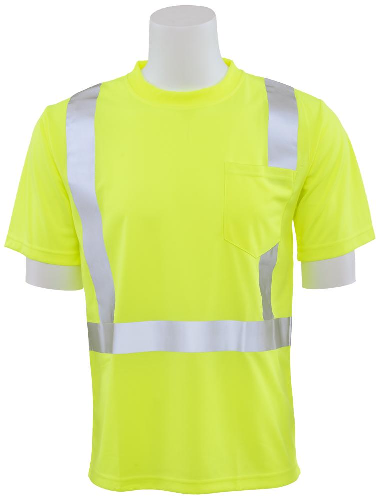 ERB 9006S Class 2 Hi Vis Short Sleeve T-Shirt