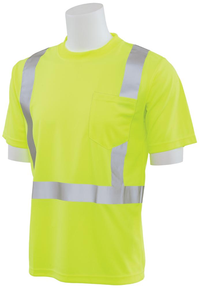 ERB 9006S Class 2 Hi Vis Short Sleeve T-Shirt