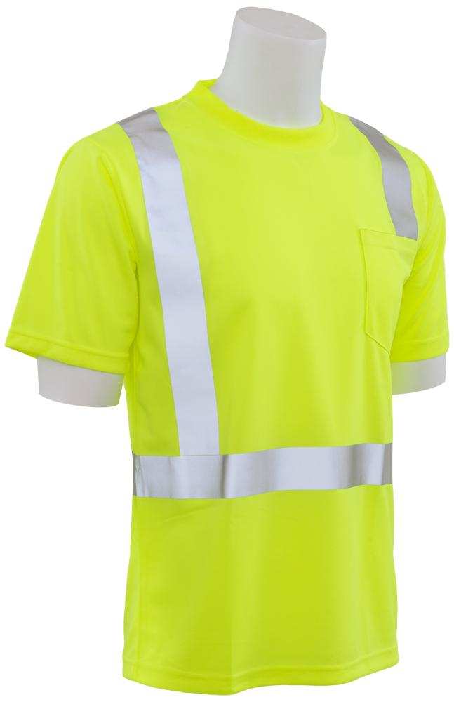 ERB 9006S Class 2 Hi Vis Short Sleeve T-Shirt