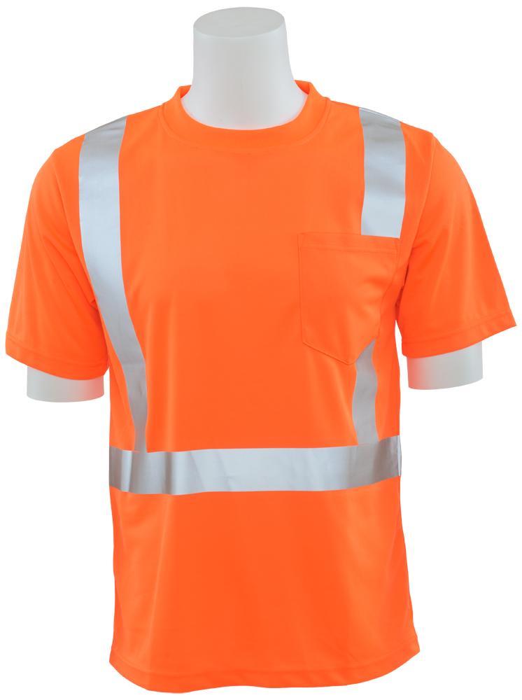 ERB 9006S Class 2 Hi Vis Short Sleeve T-Shirt