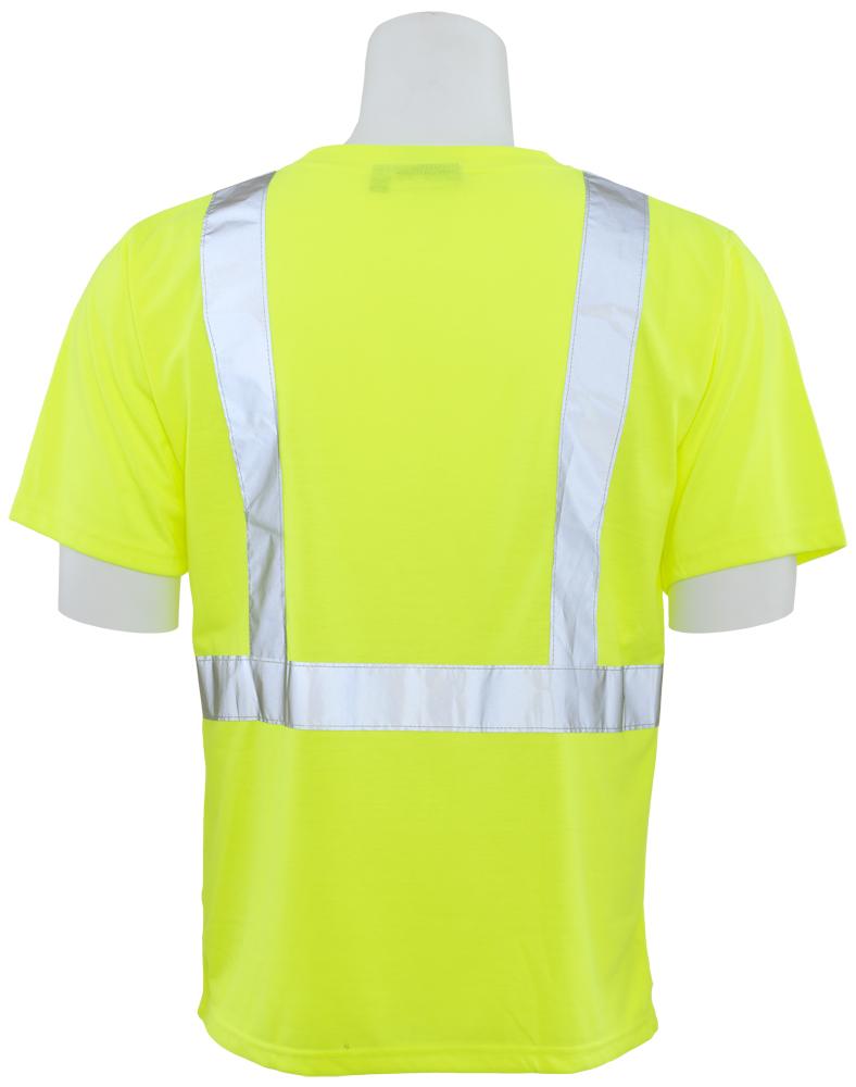 ERB 9601S Class 2 Hi Vis Short Sleeve T-Shirt