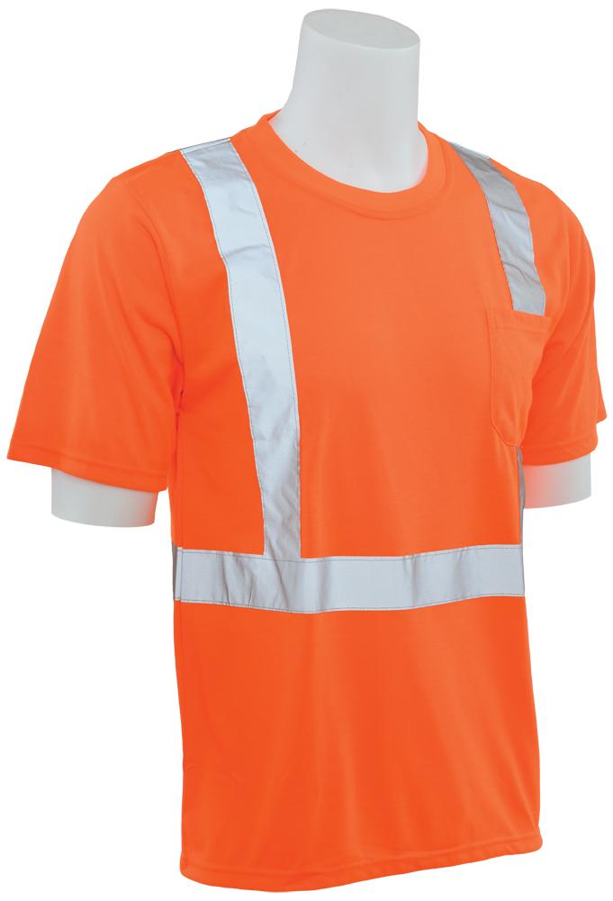 ERB 9601S Class 2 Hi Vis Short Sleeve T-Shirt