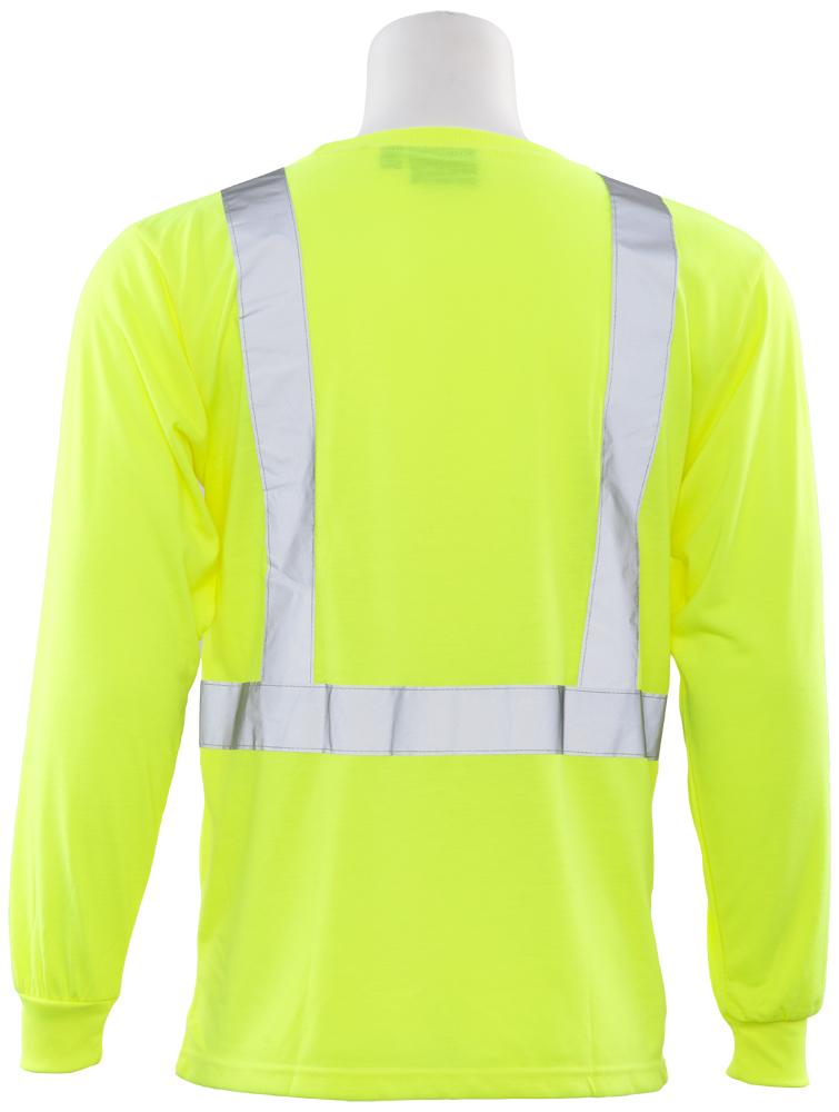 ERB 9602S Class 2 Hi Vis Long Sleeve T-Shirt