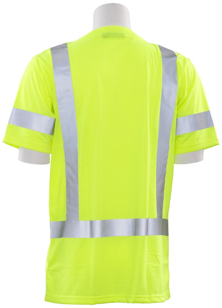 ERB 9801S Class 3 Hi Vis Short Sleeve T-Shirt