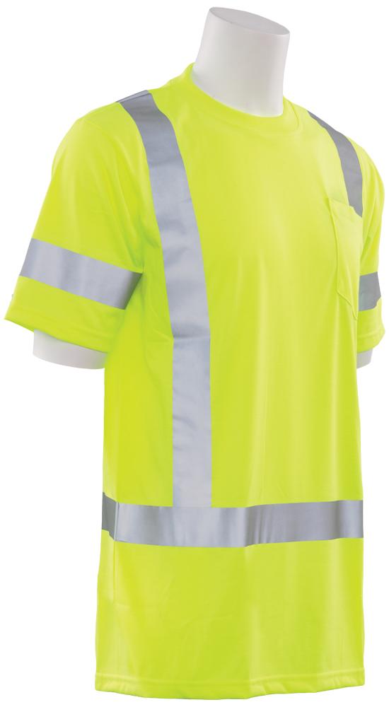 ERB 9801S Class 3 Hi Vis Short Sleeve T-Shirt