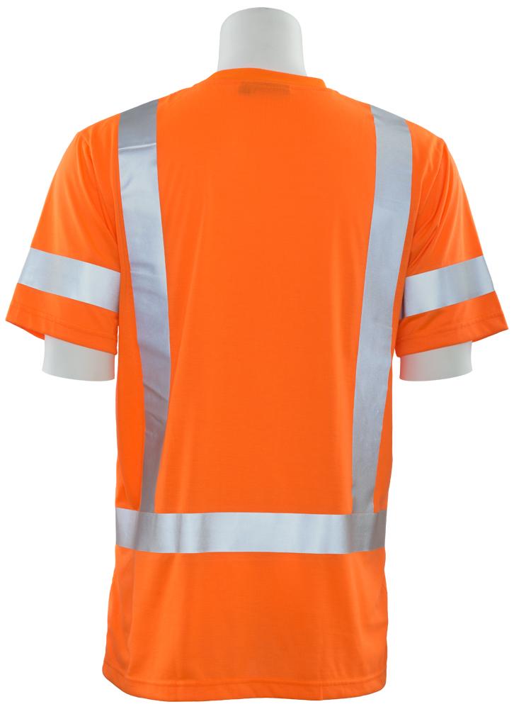 ERB 9801S Class 3 Hi Vis Short Sleeve T-Shirt