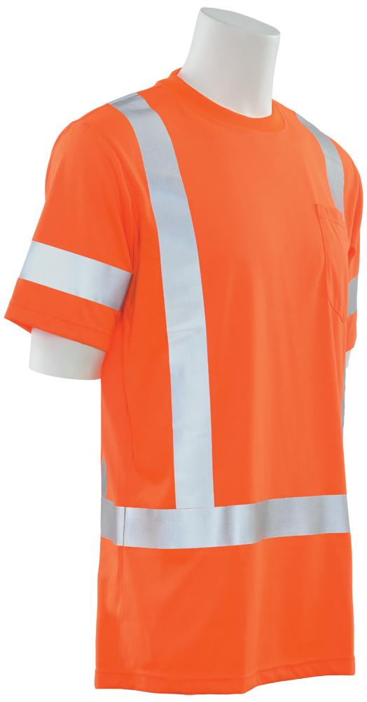 ERB 9801S Class 3 Hi Vis Short Sleeve T-Shirt