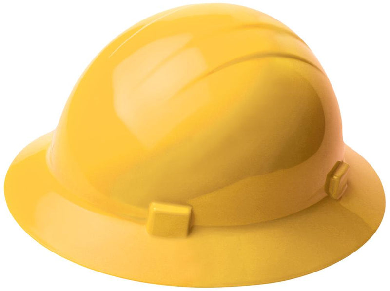 ERB Americana 360 ANSI Type 2 Full Brim Hard Hat with 4-Point Ratchet Suspension