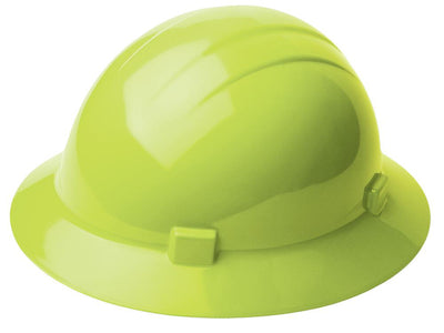 ERB Americana Full Brim Hard Hat with 4-Point Nylon Suspension