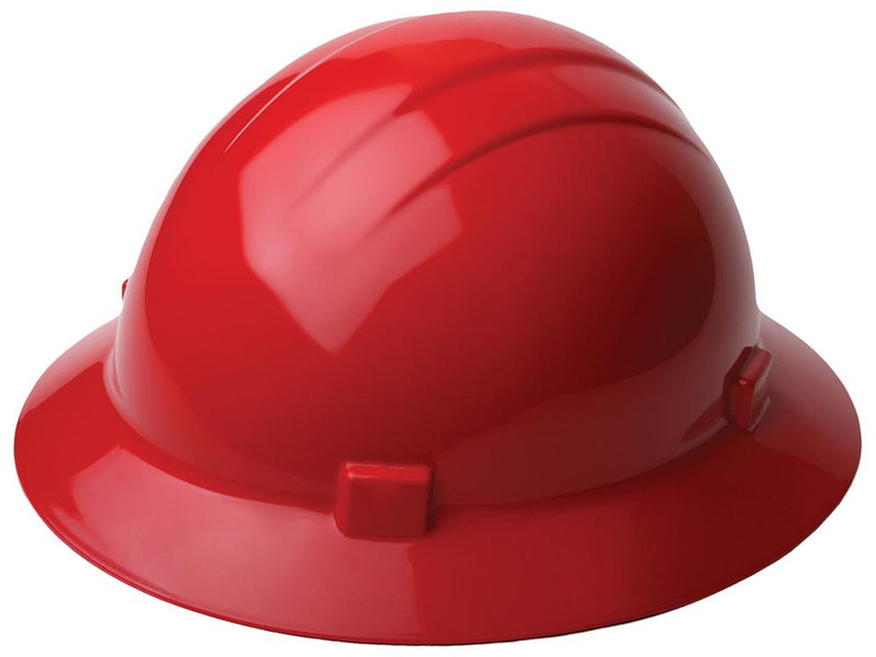 ERB Americana Full Brim Hard Hat with 4-Point Nylon Suspension