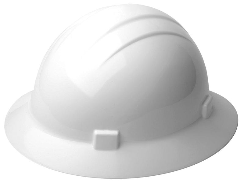 ERB Americana Full Brim Hard Hat with 4-Point Nylon Suspension