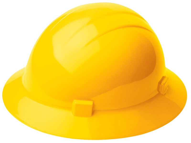 ERB Americana Full Brim Hard Hat with 4-Point Nylon Suspension