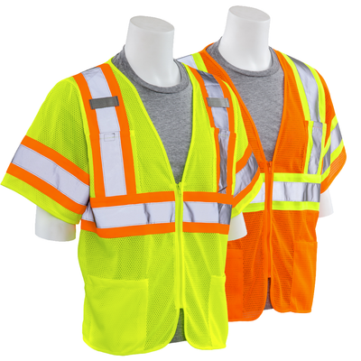 ERB S683P ANSI Class 3 Mesh Safety Vest