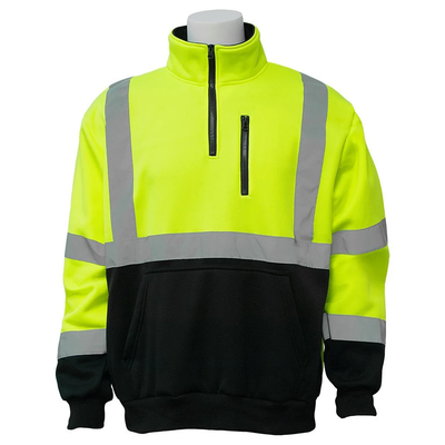 ERB W379B ANSI Class 3 Quarter Zip Sweatshirt