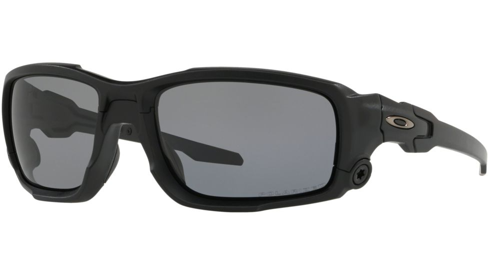 Si Ballistic Shocktube - Matte Black W/ Gray Polar Lens