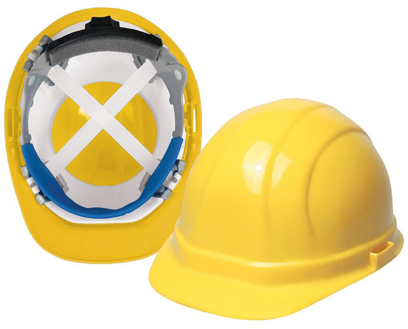 ERB Omega 360 ANSI Type 2 Cap Hard Hat with 4-Point Ratchet Suspension