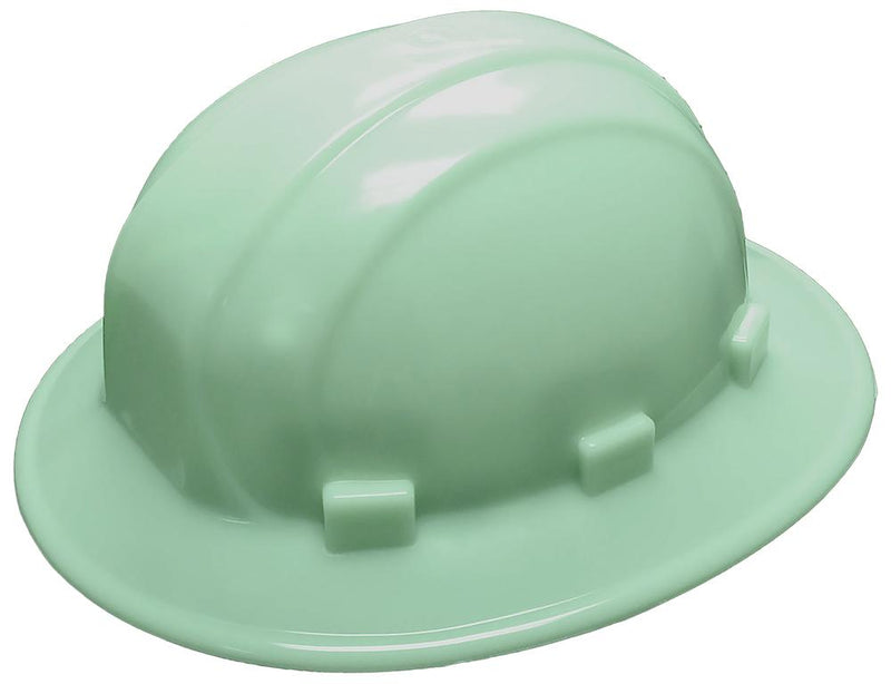 ERB Omega II Full Brim Hard Hat with 6-Point Nylon Suspension