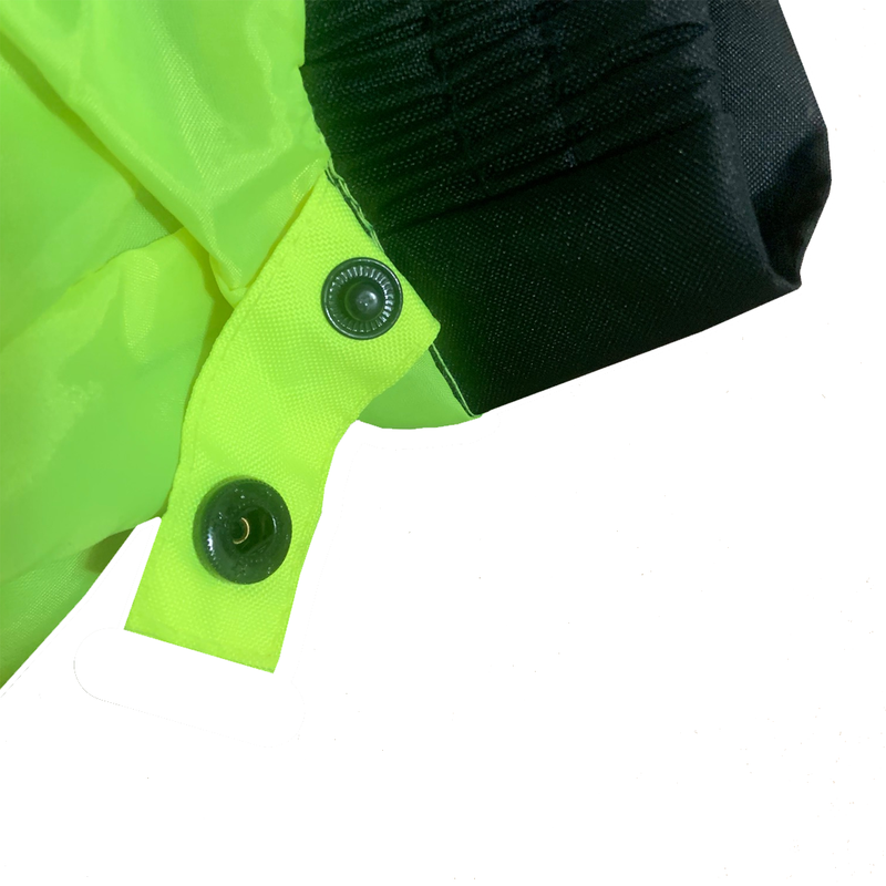 Petra Roc Class 3 Two Tone Lime/Black Waterproof 6-in-1 Parka Jacket