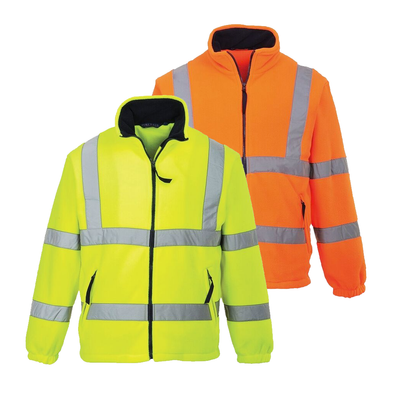 Portwest UF300 Hi-Vis Mesh Lined Fleece