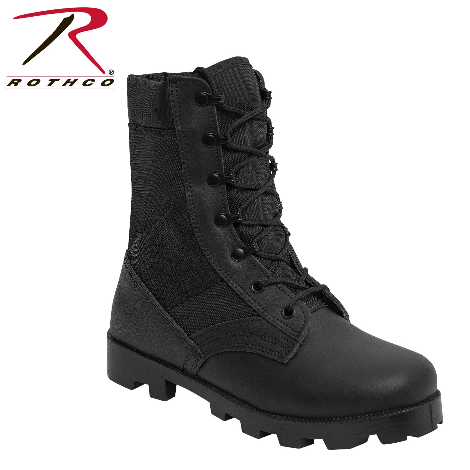 Rothco Black G.I. Type Speedlace Jungle Boots 9 Inch HiVis365 by Northeast Sign