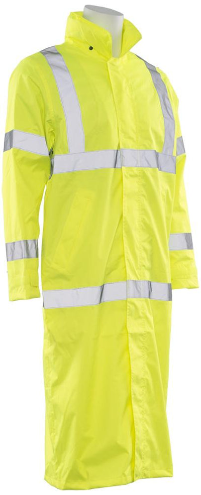 ERB S163 ANSI Class 3 Long Raincoat