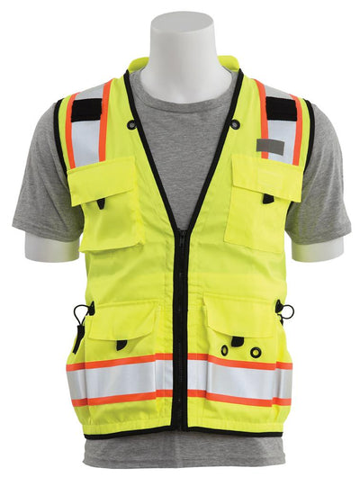ERB S252C ANSI Class 2 Deluxe Surveyor Vest