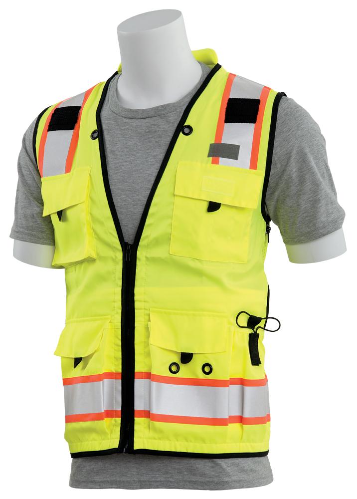 ERB S252C ANSI Class 2 Deluxe Surveyor Vest