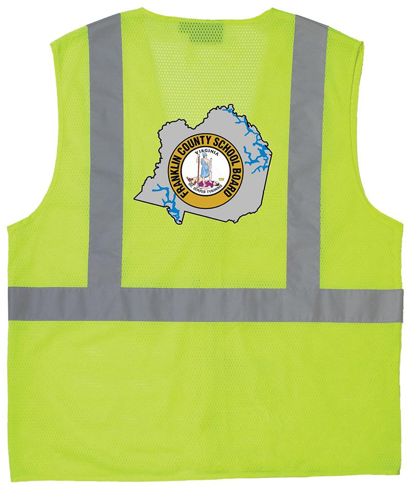 ERB S363 Class 2 Hi Vis Economy Mesh Safety Vest