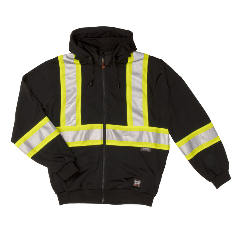 Work King S474 Class 1 HiVis Thermal Hoodie
