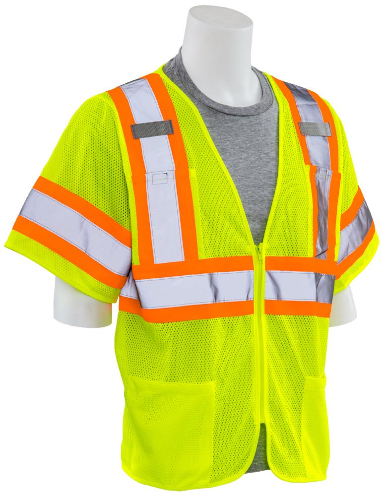 ERB S683P ANSI Class 3 Mesh Safety Vest