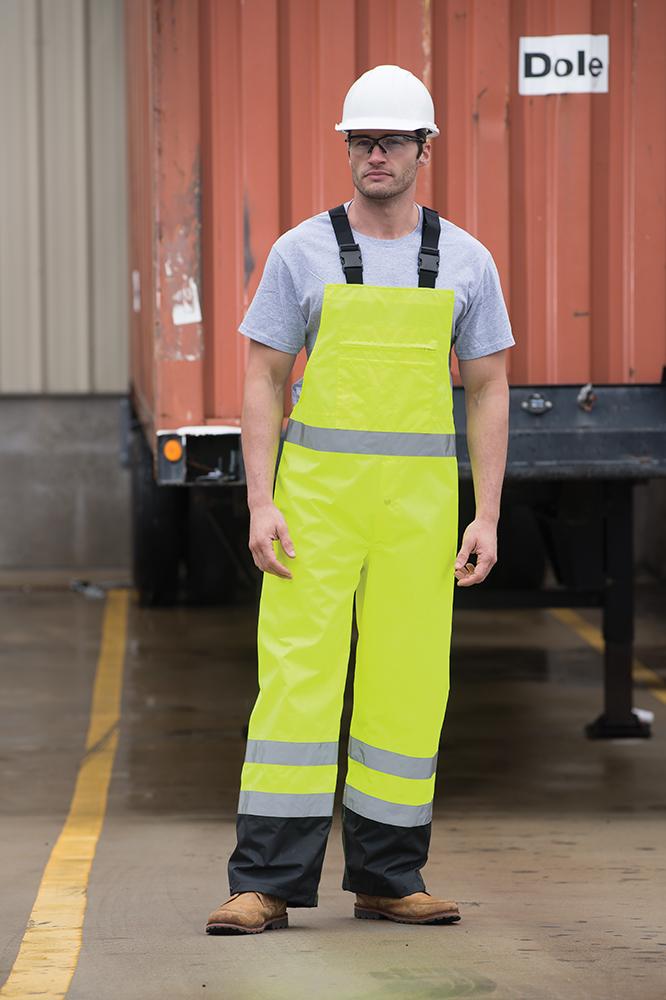 ERB S860BIB ANSI Class E Bib Rain Pants