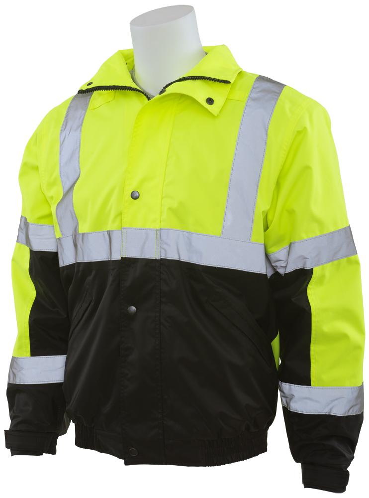 ERB W106T ANSI Class 3 Tall Black Bottom Jacket