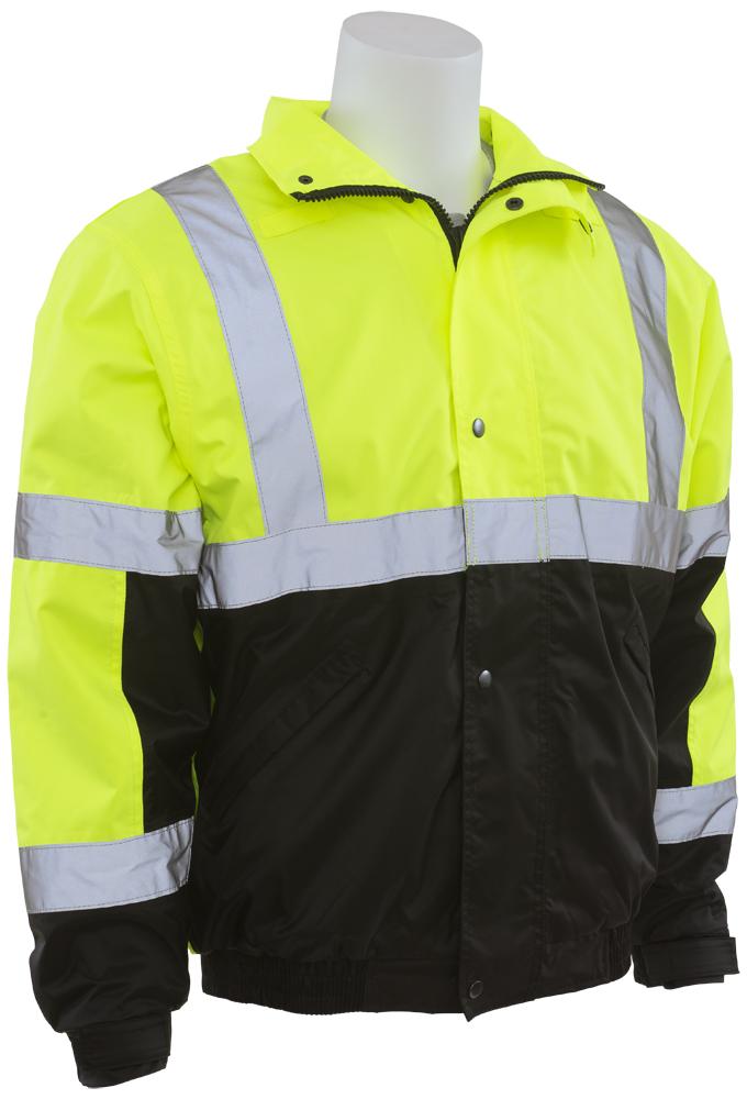 ERB W106T ANSI Class 3 Tall Black Bottom Jacket