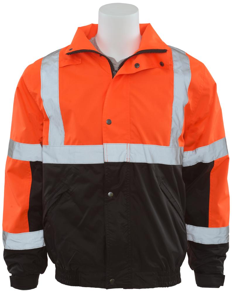 ERB W106T ANSI Class 3 Tall Black Bottom Jacket
