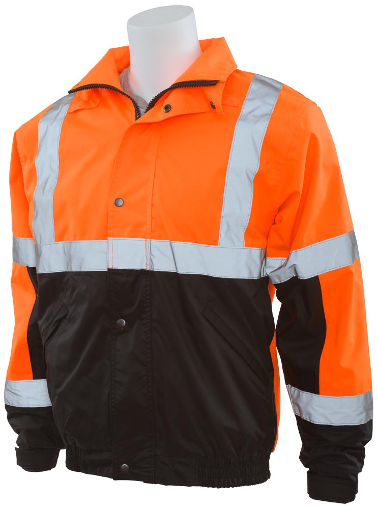 ERB W106T ANSI Class 3 Tall Black Bottom Jacket