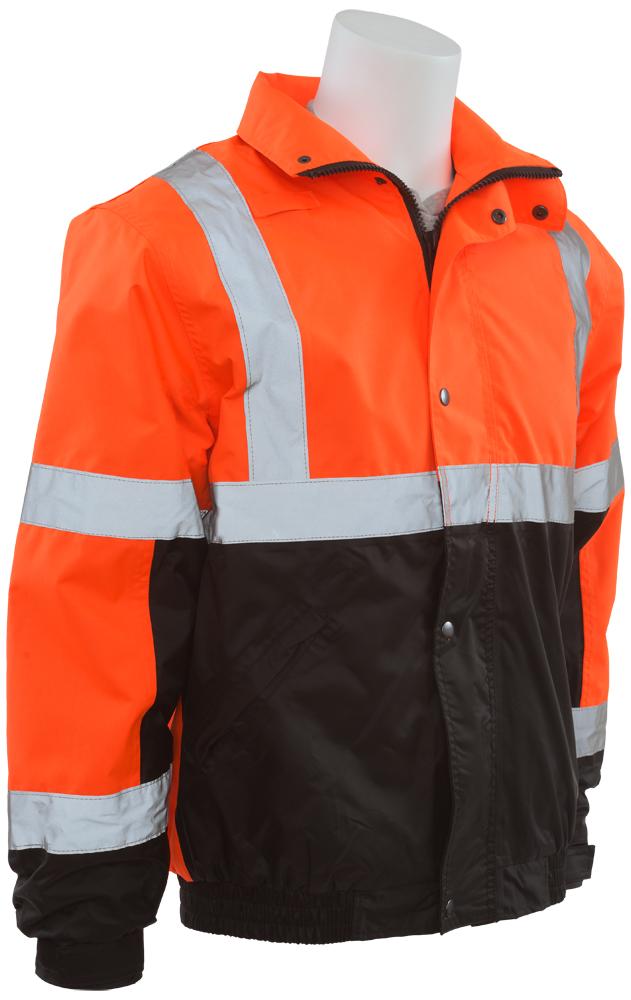 ERB W106T ANSI Class 3 Tall Black Bottom Jacket