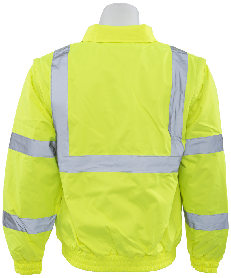 ERB W492SP ANSI Class 3 Zip Off Sleeve Jacket