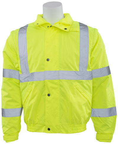 ERB W492SP ANSI Class 3 Zip Off Sleeve Jacket