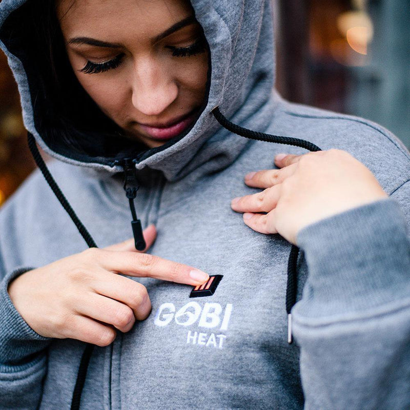 Ridge Womens Heated Hoodie - Gobi Heat®