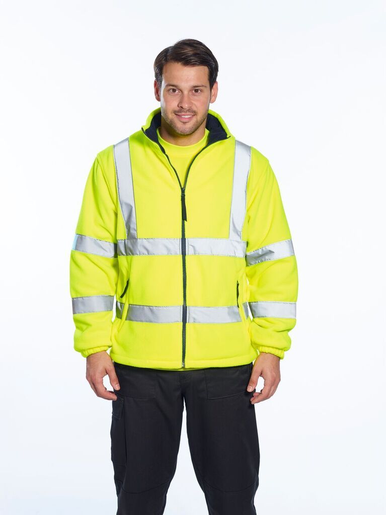 Portwest UF300 Hi-Vis Mesh Lined Fleece