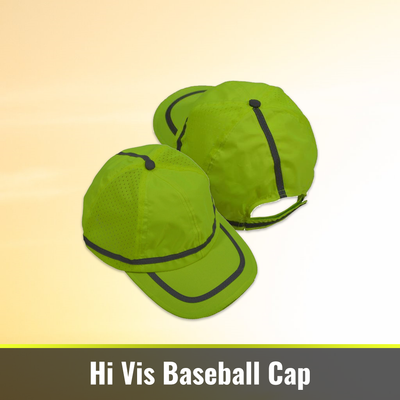 Hi Vis Baseball Cap Brings High Visibility and Comfort in Summer Heat