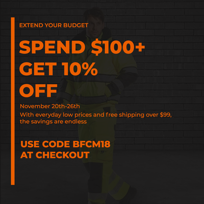 Spend More than $100, Get 10% Off for Black Friday!