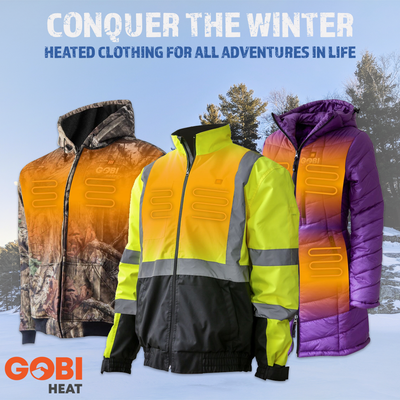 Now Offering Heated Clothing from Gobi Heat!