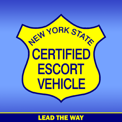 New York State Certified Escort Equipment and Signs