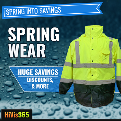 Shop Our Spring Selection of HiVis Safety Clothing