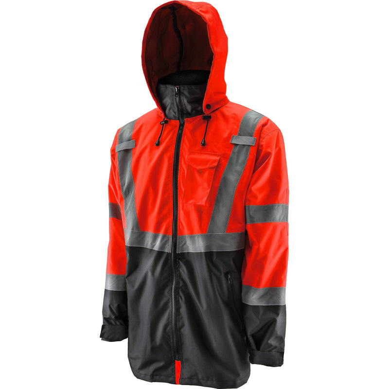 Hi-Viz Orange Parka Jacket